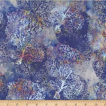 Jelly Fish Batiks-Coral Texture Horizon MR42-645