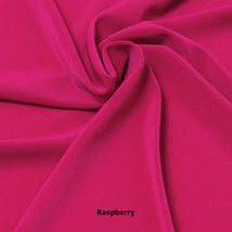 Jessica Poly/Spandex-Raspberry JESSICA-RASPBERRY