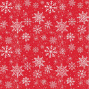 Jingle Bear Lane Collection-Snowflakes Red 98250204-02