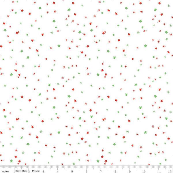 Jingle Bells-Sprinkles White C14837-WHITE