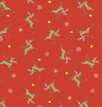 Jolly Collage-Oh Deer Red 55218-3