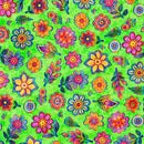 Jubilee-Ditsy Bright Green 2600-31594-H