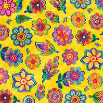 Jubilee-Ditsy Yellow 2600-31594-S