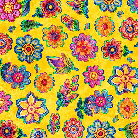 Jubilee-Ditsy Yellow 2600-31594-S