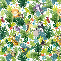 Jungle Friends-Packed AnimalsWhite SB20443-100