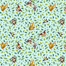 Jungle Friends-Tossed Animals Light Blue SB20444-710