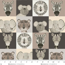 Jungle Romp-12" Panel Multi 2103-49