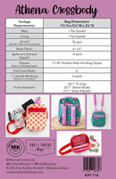 Athena Crossbody Pattern KAT116