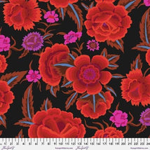 KF August 2022-Embroidered Shawl Red PWGP106.RED