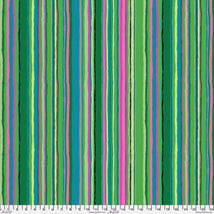 Kaffe Fassett Collective February 2026-Echo Stripe Green PWGP209.GREEN