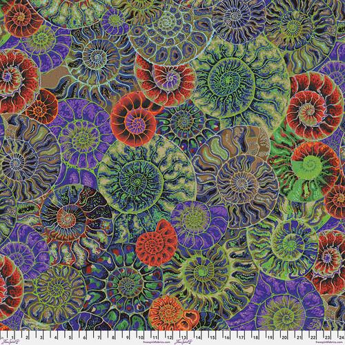 Kaffe Collective August 2024 - Ammonites - Dark PWPJ128.DARK