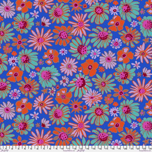 Kaffe Collective August 2024 - Bloomers - Cobalt PWBM093.COBALT