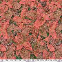 Kaffe Collective August 2024 - Fittonia - Red PWPJ129.RED