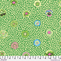 Kaffe Collective August 2024 - Guinea Flower - Moss PWGP059.MOSS
