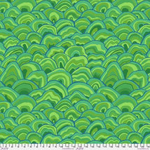 Kaffe Collective August 2024 - Wobble - Green PWBM092.GREEN