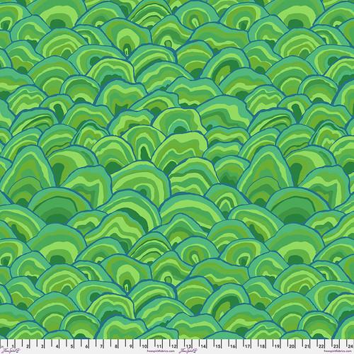 Kaffe Collective August 2024 - Wobble - Green PWBM092.GREEN