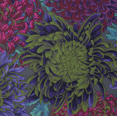 Kaffe Fassett Collective-Japanese Chrysanthemum Antique PWPJ041.ANTIQ