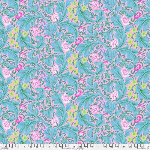 Kaffe x Morris & Co.-Leicester Aqua  PWKW011.AQUA