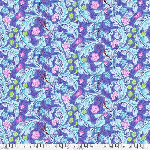Kaffe x Morris & Co.-Leicester Cobalt PWKW011.COBALT