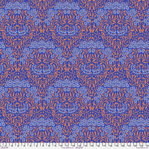 Kaffe x Morris & Co.-Michaelmas Daisy Cobalt  PWKW007.COBALT
