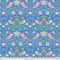 Kaffe x Morris & Co.-Strawberry Thief Blue  PWKW013.BLUE