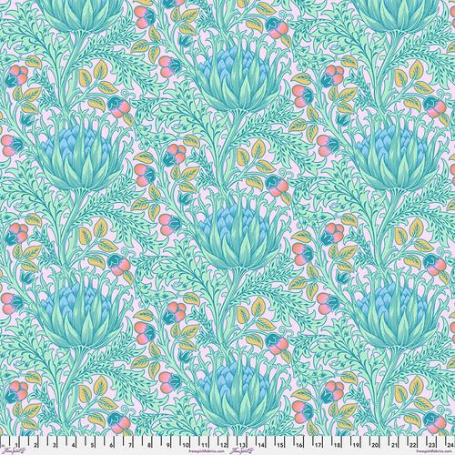 Kaffe x Morris & Co. 108"-Artichoke Lavender QBKW001.LAVENDER