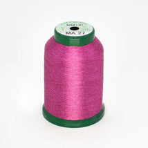 KingStar Metallic Fuschia MA-27 Embroidery Thread 40wt 1000m