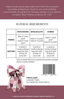 The Big Giant Quilted Bow LGC-TBGQB