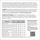 Scrappy Triangle Foundation Paper-Piecing Pad - LGD-108