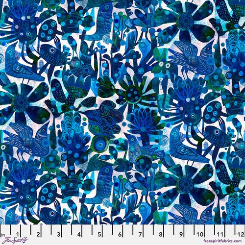 L'Heure Blue-Blue Birds Ultramarine PWES029.ULTRAMARINE