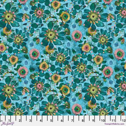 L'Heure Blue-Fleur Turquoise PWES030.TURQUOISE