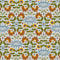 Ladybug Lane-Garden Walk Azure CE200-AZ3