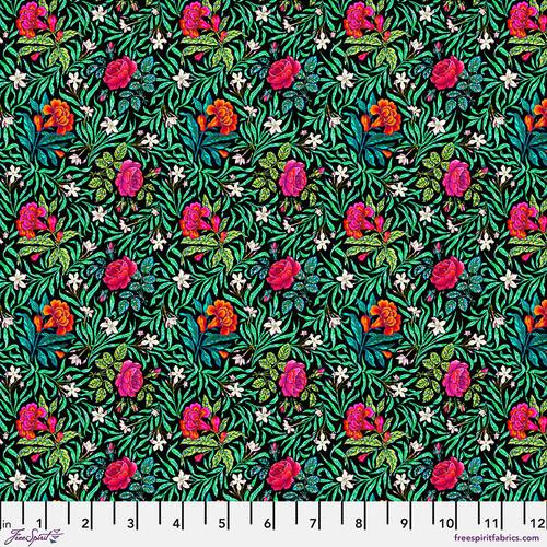 Language Of Flowers-Small Victorian Noir PWOB107.NOIR