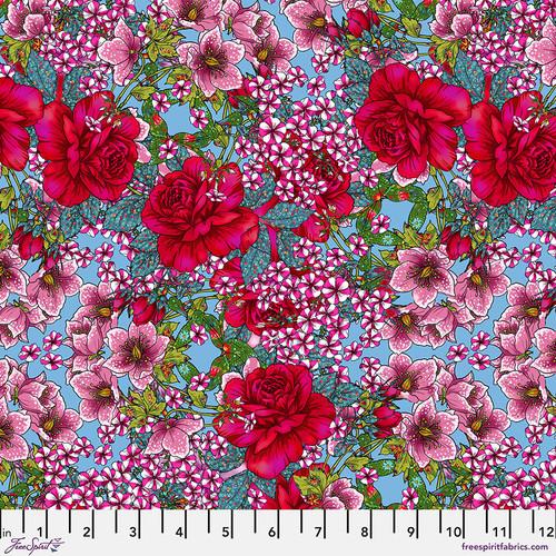 Language Of Flowers-Under The Pergola Blue PWOB101.BLUE