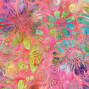 Large Floral-Multi Peach Teal 712522824