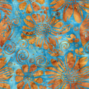 Large Floral-Teal Mermaid 712522925