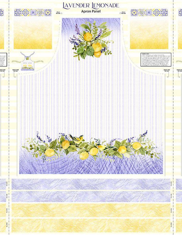 Lavender Lemonade-29" Panel 39880-165