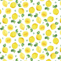 Lemon Zest-Tossed Lemons White Y4735-1