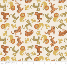 Leo & Savannah-Animal Toss Cream C17541-CREAM
