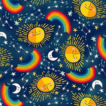 Let's Camp-Sunshine & Rainbows Navy 2600-31691-N