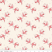 Letters To Cupid-Love Birds Cream C16981-CREAM