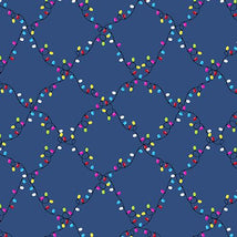 Letters to Santa-Christmas Lights...Navy 2600-31976-N