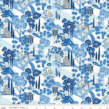 Liberty Garden Party-Blue China Garden Follies A 01667332A