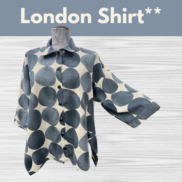 London Shirt** Tues 04/15, 04/22, 04/29 5:30pm-8:00pm