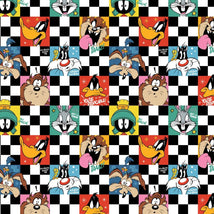 Looney Tunes Check Mates Collection-Break The Grid White 23600232-01