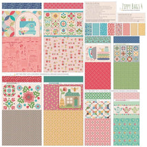 Lori Holt Home Deco-Zippy Bags 55" Panel HD17370-Panel