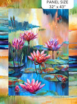 Lotus-33" Lotus Panel Dark Blue Multi DP28420-46