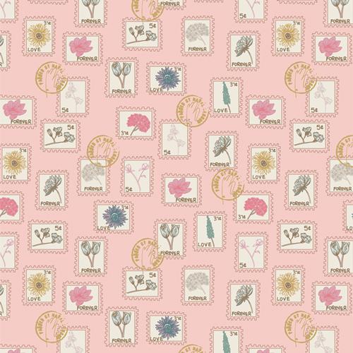 Love Letters-Floral Postage Rose LOL44802