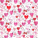 Love Matters-Mixed Hearts White Y4631-1