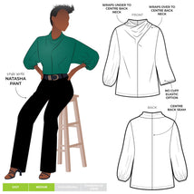Lucia Knit Top Pattern Size 10-22